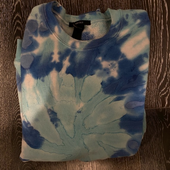 Tie Dye Forever 21 Crew Neck - Picture 2 of 3